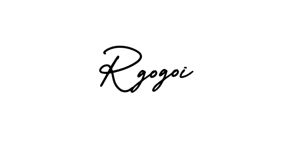 How to Draw Rgogoi signature style? AmerikaSignatureDemo-Regular is a latest design signature styles for name Rgogoi. Rgogoi signature style 3 images and pictures png