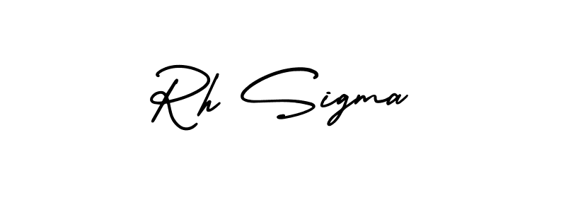 It looks lik you need a new signature style for name Rh Sigma. Design unique handwritten (AmerikaSignatureDemo-Regular) signature with our free signature maker in just a few clicks. Rh Sigma signature style 3 images and pictures png