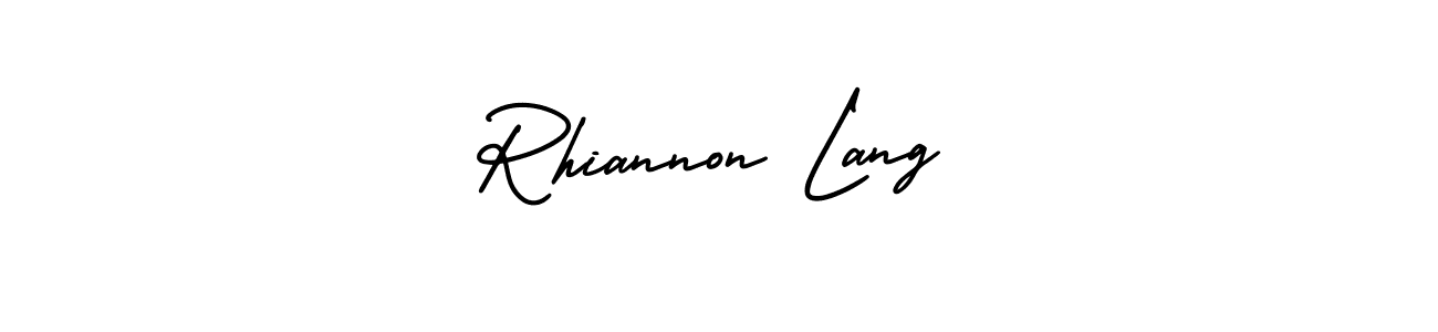 Make a beautiful signature design for name Rhiannon Lang. Use this online signature maker to create a handwritten signature for free. Rhiannon Lang signature style 3 images and pictures png