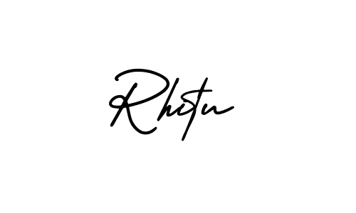 AmerikaSignatureDemo-Regular is a professional signature style that is perfect for those who want to add a touch of class to their signature. It is also a great choice for those who want to make their signature more unique. Get Rhitu name to fancy signature for free. Rhitu signature style 3 images and pictures png