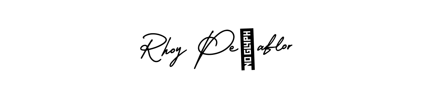 Make a beautiful signature design for name Rhoy Peñaflor. Use this online signature maker to create a handwritten signature for free. Rhoy Peñaflor signature style 3 images and pictures png