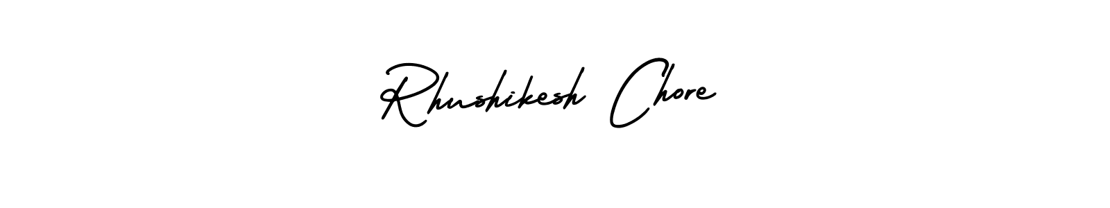 Also You can easily find your signature by using the search form. We will create Rhushikesh Chore name handwritten signature images for you free of cost using AmerikaSignatureDemo-Regular sign style. Rhushikesh Chore signature style 3 images and pictures png