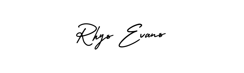 Make a beautiful signature design for name Rhys Evans. Use this online signature maker to create a handwritten signature for free. Rhys Evans signature style 3 images and pictures png