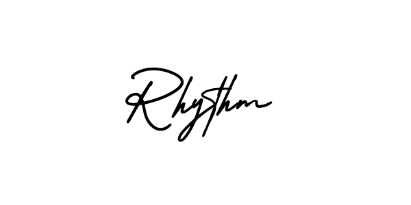Make a beautiful signature design for name Rhythm. Use this online signature maker to create a handwritten signature for free. Rhythm signature style 3 images and pictures png