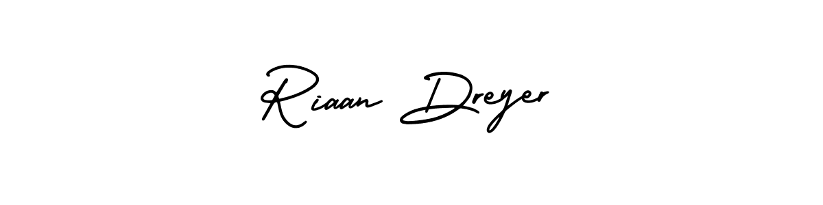Similarly AmerikaSignatureDemo-Regular is the best handwritten signature design. Signature creator online .You can use it as an online autograph creator for name Riaan Dreyer. Riaan Dreyer signature style 3 images and pictures png