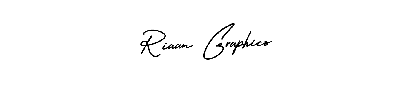 It looks lik you need a new signature style for name Riaan Graphics. Design unique handwritten (AmerikaSignatureDemo-Regular) signature with our free signature maker in just a few clicks. Riaan Graphics signature style 3 images and pictures png