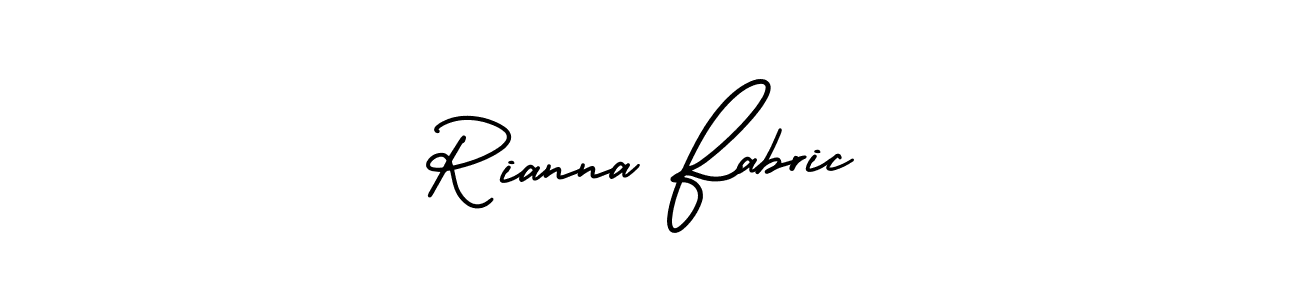 Make a beautiful signature design for name Rianna Fabric. Use this online signature maker to create a handwritten signature for free. Rianna Fabric signature style 3 images and pictures png