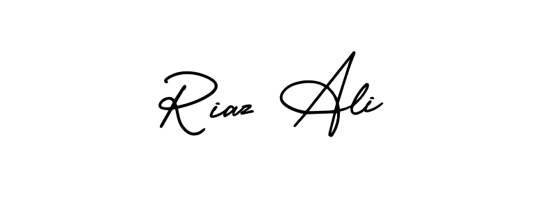 Also we have Riaz Ali name is the best signature style. Create professional handwritten signature collection using AmerikaSignatureDemo-Regular autograph style. Riaz Ali signature style 3 images and pictures png