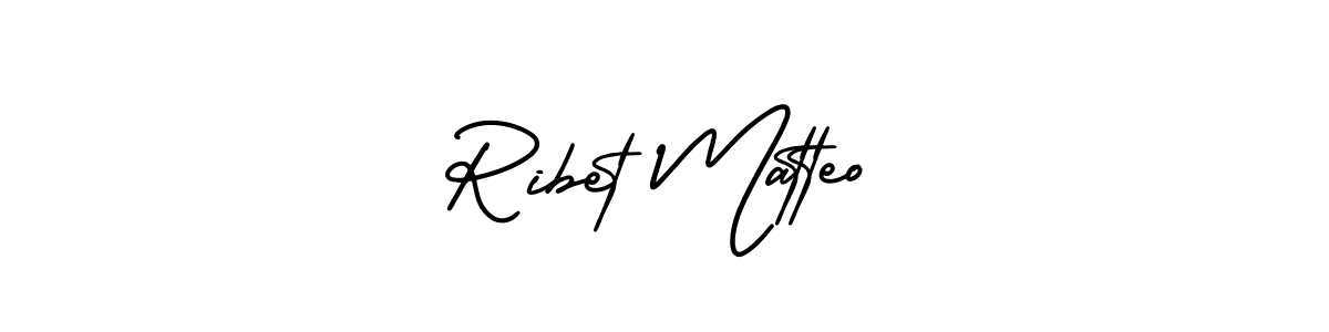 Best and Professional Signature Style for Ribet Matteo. AmerikaSignatureDemo-Regular Best Signature Style Collection. Ribet Matteo signature style 3 images and pictures png