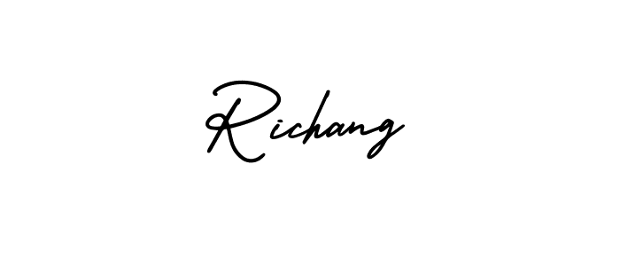 Best and Professional Signature Style for Richang. AmerikaSignatureDemo-Regular Best Signature Style Collection. Richang signature style 3 images and pictures png