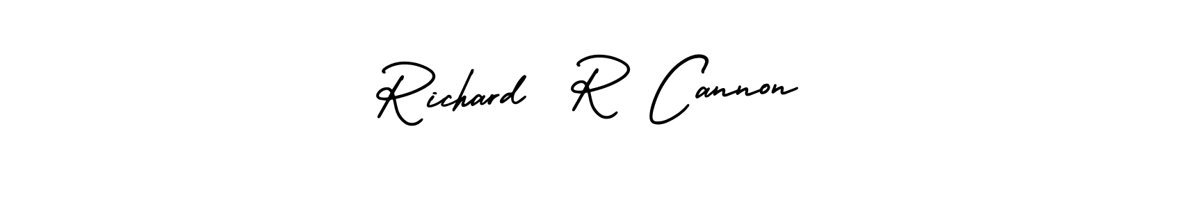 How to Draw Richard  R Cannon signature style? AmerikaSignatureDemo-Regular is a latest design signature styles for name Richard  R Cannon. Richard  R Cannon signature style 3 images and pictures png