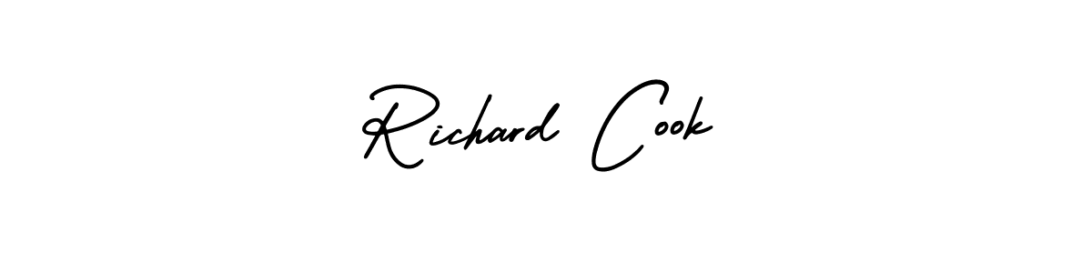 Design your own signature with our free online signature maker. With this signature software, you can create a handwritten (AmerikaSignatureDemo-Regular) signature for name Richard Cook. Richard Cook signature style 3 images and pictures png