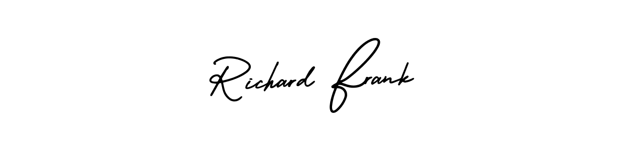 Design your own signature with our free online signature maker. With this signature software, you can create a handwritten (AmerikaSignatureDemo-Regular) signature for name Richard Frank. Richard Frank signature style 3 images and pictures png