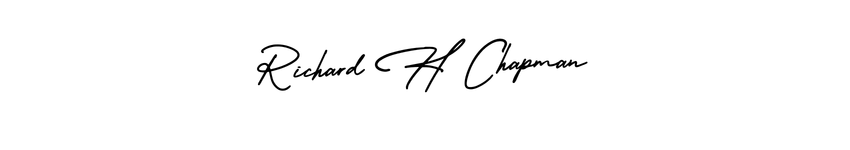 How to Draw Richard H Chapman signature style? AmerikaSignatureDemo-Regular is a latest design signature styles for name Richard H Chapman. Richard H Chapman signature style 3 images and pictures png