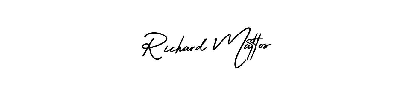 Also we have Richard Mattos name is the best signature style. Create professional handwritten signature collection using AmerikaSignatureDemo-Regular autograph style. Richard Mattos signature style 3 images and pictures png