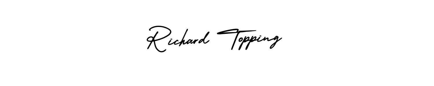 How to Draw Richard Topping signature style? AmerikaSignatureDemo-Regular is a latest design signature styles for name Richard Topping. Richard Topping signature style 3 images and pictures png