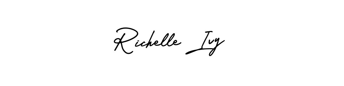 Make a beautiful signature design for name Richelle Ivy. Use this online signature maker to create a handwritten signature for free. Richelle Ivy signature style 3 images and pictures png