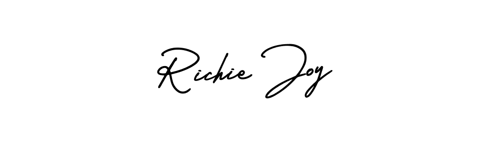 How to Draw Richie Joy signature style? AmerikaSignatureDemo-Regular is a latest design signature styles for name Richie Joy. Richie Joy signature style 3 images and pictures png