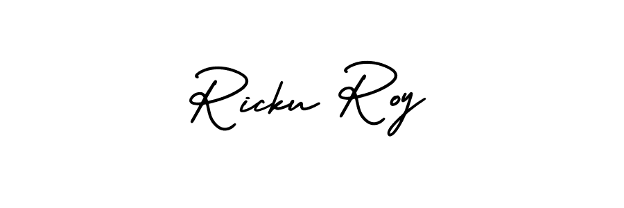 Make a beautiful signature design for name Ricku Roy. Use this online signature maker to create a handwritten signature for free. Ricku Roy signature style 3 images and pictures png