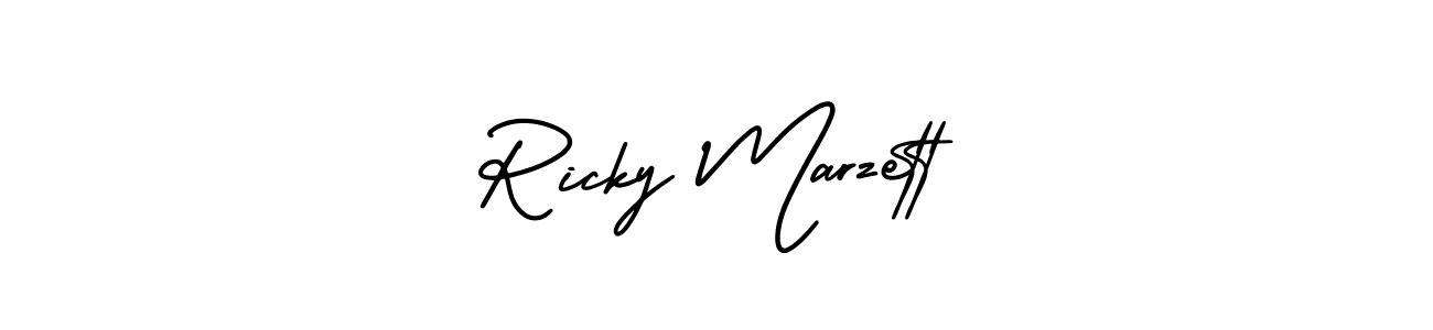 Also You can easily find your signature by using the search form. We will create Ricky Marzett name handwritten signature images for you free of cost using AmerikaSignatureDemo-Regular sign style. Ricky Marzett signature style 3 images and pictures png
