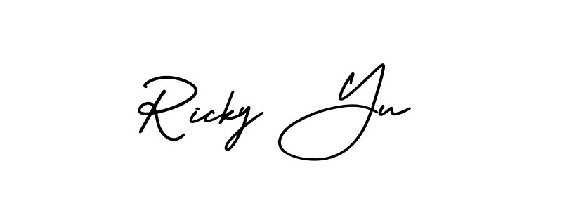 You can use this online signature creator to create a handwritten signature for the name Ricky Yu. This is the best online autograph maker. Ricky Yu signature style 3 images and pictures png