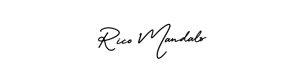See photos of Rico Mandals official signature by Spectra . Check more albums & portfolios. Read reviews & check more about AmerikaSignatureDemo-Regular font. Rico Mandals signature style 3 images and pictures png