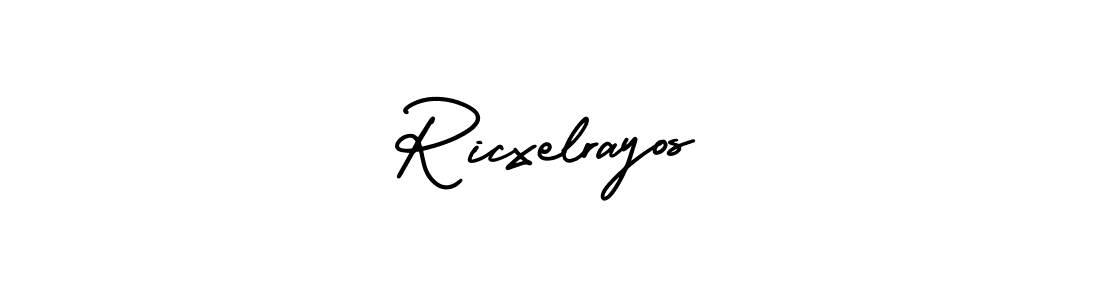 Make a beautiful signature design for name Ricxelrayos. With this signature (AmerikaSignatureDemo-Regular) style, you can create a handwritten signature for free. Ricxelrayos signature style 3 images and pictures png