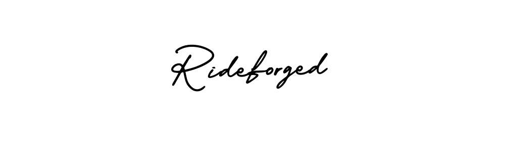 if you are searching for the best signature style for your name Rideforged. so please give up your signature search. here we have designed multiple signature styles  using AmerikaSignatureDemo-Regular. Rideforged signature style 3 images and pictures png