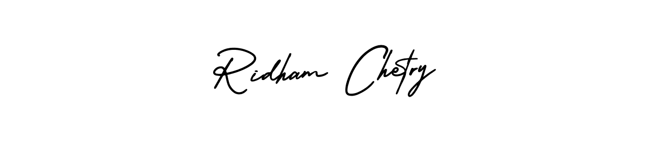 Similarly AmerikaSignatureDemo-Regular is the best handwritten signature design. Signature creator online .You can use it as an online autograph creator for name Ridham Chetry. Ridham Chetry signature style 3 images and pictures png