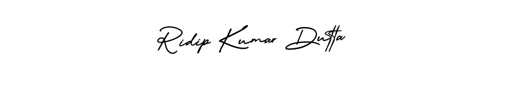 Use a signature maker to create a handwritten signature online. With this signature software, you can design (AmerikaSignatureDemo-Regular) your own signature for name Ridip Kumar Dutta. Ridip Kumar Dutta signature style 3 images and pictures png