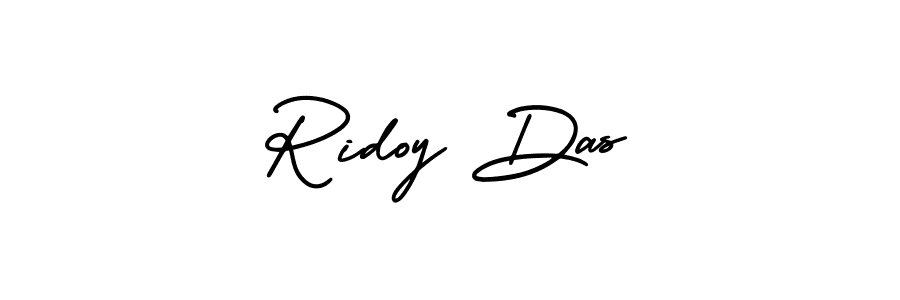 Use a signature maker to create a handwritten signature online. With this signature software, you can design (AmerikaSignatureDemo-Regular) your own signature for name Ridoy Das. Ridoy Das signature style 3 images and pictures png