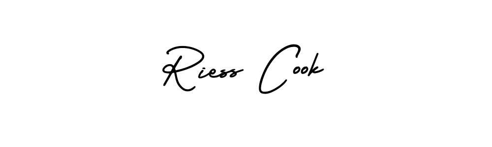 Similarly AmerikaSignatureDemo-Regular is the best handwritten signature design. Signature creator online .You can use it as an online autograph creator for name Riess Cook. Riess Cook signature style 3 images and pictures png