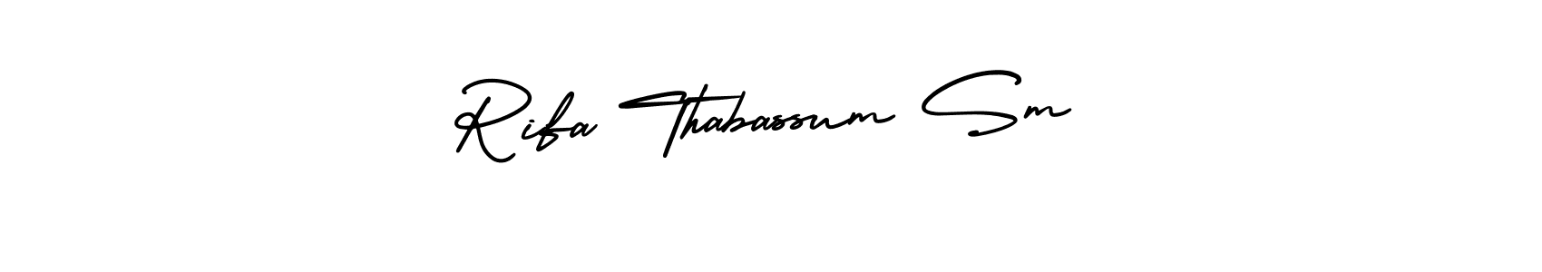 Here are the top 10 professional signature styles for the name Rifa Thabassum Sm. These are the best autograph styles you can use for your name. Rifa Thabassum Sm signature style 3 images and pictures png