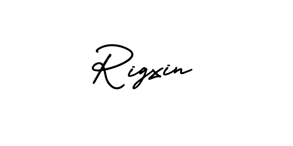 Best and Professional Signature Style for Rigxin. AmerikaSignatureDemo-Regular Best Signature Style Collection. Rigxin signature style 3 images and pictures png