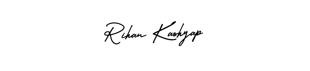 Also we have Rihan Kashyap name is the best signature style. Create professional handwritten signature collection using AmerikaSignatureDemo-Regular autograph style. Rihan Kashyap signature style 3 images and pictures png