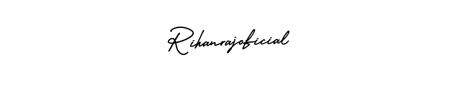 Make a short Rihanrajoficial signature style. Manage your documents anywhere anytime using AmerikaSignatureDemo-Regular. Create and add eSignatures, submit forms, share and send files easily. Rihanrajoficial signature style 3 images and pictures png