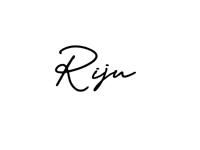 if you are searching for the best signature style for your name Riju. so please give up your signature search. here we have designed multiple signature styles  using AmerikaSignatureDemo-Regular. Riju signature style 3 images and pictures png