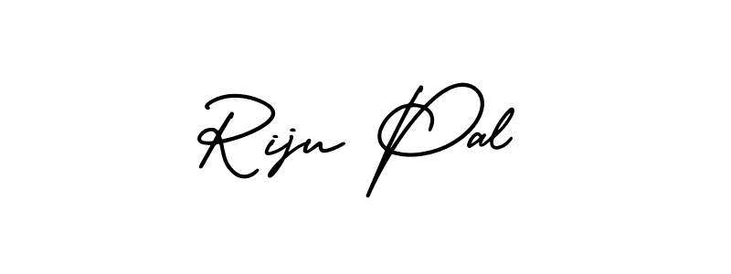 How to Draw Riju Pal signature style? AmerikaSignatureDemo-Regular is a latest design signature styles for name Riju Pal. Riju Pal signature style 3 images and pictures png