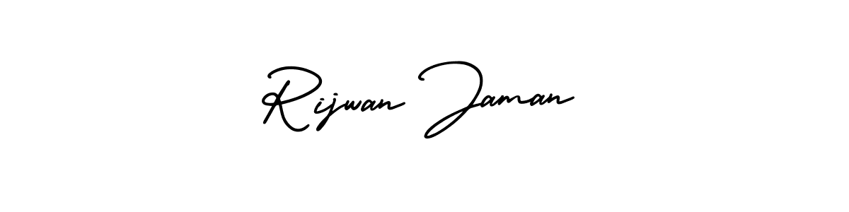 Rijwan Jaman stylish signature style. Best Handwritten Sign (AmerikaSignatureDemo-Regular) for my name. Handwritten Signature Collection Ideas for my name Rijwan Jaman. Rijwan Jaman signature style 3 images and pictures png