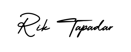 Make a beautiful signature design for name Rik Tapadar. Use this online signature maker to create a handwritten signature for free. Rik Tapadar signature style 3 images and pictures png