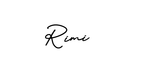 Create a beautiful signature design for name Rimi  . With this signature (AmerikaSignatureDemo-Regular) fonts, you can make a handwritten signature for free. Rimi   signature style 3 images and pictures png