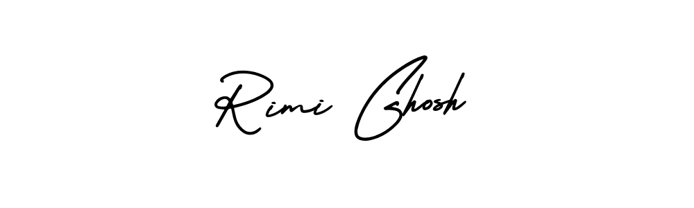 Use a signature maker to create a handwritten signature online. With this signature software, you can design (AmerikaSignatureDemo-Regular) your own signature for name Rimi Ghosh. Rimi Ghosh signature style 3 images and pictures png