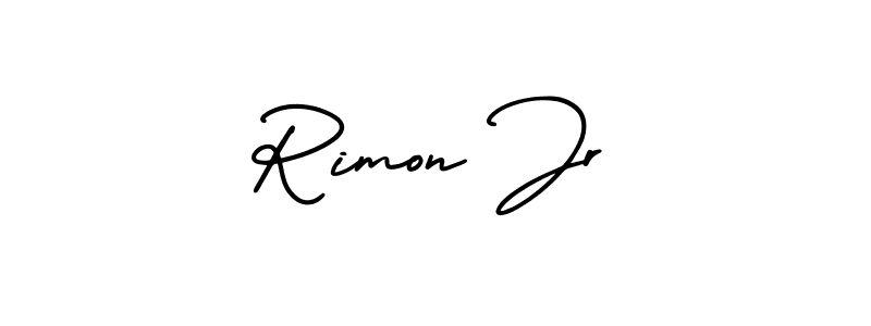 Once you've used our free online signature maker to create your best signature AmerikaSignatureDemo-Regular style, it's time to enjoy all of the benefits that Rimon Jr name signing documents. Rimon Jr signature style 3 images and pictures png