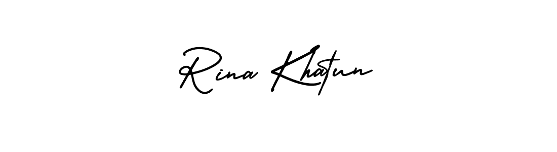 Also we have Rina Khatun name is the best signature style. Create professional handwritten signature collection using AmerikaSignatureDemo-Regular autograph style. Rina Khatun signature style 3 images and pictures png