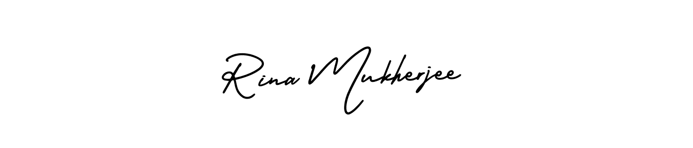 You can use this online signature creator to create a handwritten signature for the name Rina Mukherjee. This is the best online autograph maker. Rina Mukherjee signature style 3 images and pictures png