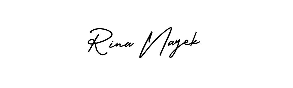 Also we have Rina Nayek name is the best signature style. Create professional handwritten signature collection using AmerikaSignatureDemo-Regular autograph style. Rina Nayek signature style 3 images and pictures png