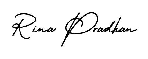 Download transparent PNG signature for name Rina Pradhan styled with AmerikaSignatureDemo-Regular font. Ready to paste directly into PDF and Word agreements. Rina Pradhan signature style 3 images and pictures png