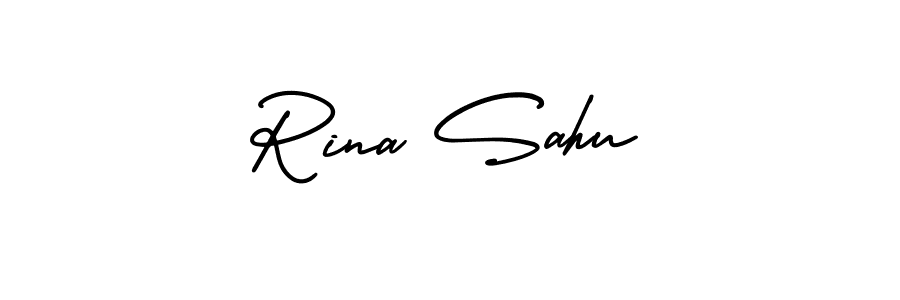 if you are searching for the best signature style for your name Rina Sahu. so please give up your signature search. here we have designed multiple signature styles  using AmerikaSignatureDemo-Regular. Rina Sahu signature style 3 images and pictures png