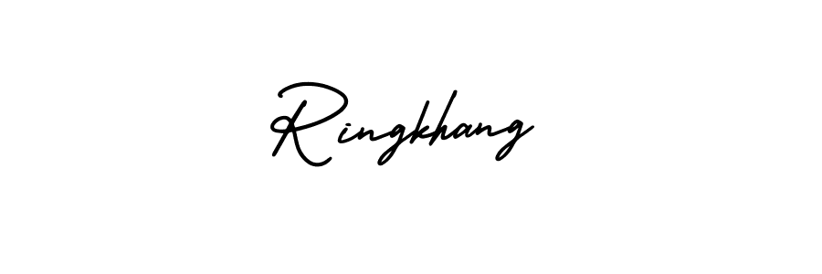 Make a beautiful signature design for name Ringkhang. Use this online signature maker to create a handwritten signature for free. Ringkhang signature style 3 images and pictures png