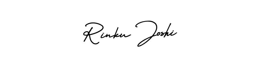 AmerikaSignatureDemo-Regular is a professional signature style that is perfect for those who want to add a touch of class to their signature. It is also a great choice for those who want to make their signature more unique. Get Rinku Joshi name to fancy signature for free. Rinku Joshi signature style 3 images and pictures png